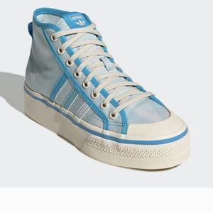 NWT ADIDAS NIZZA PLATFORM MID SHOES